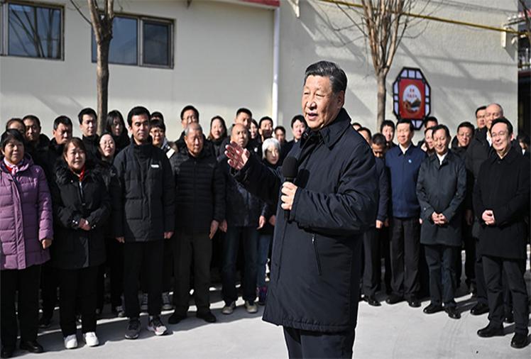 习近平在北京河北考察灾后恢复重建工作